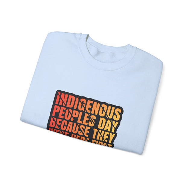 Indigenous Peoples Day Unisex Heavy Blend™ Crewneck Sweatshirt