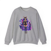 Anime Female Demon Unisex Heavy Blend™ Crewneck Sweatshirt