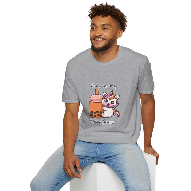 Unicorn Boba Unisex Softstyle T-Shirt