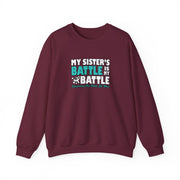 My Sister’s Battle Unisex Heavy Blend™ Crewneck Sweatshirt