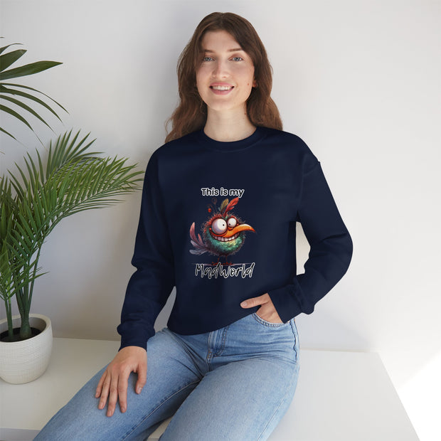 This is My Mad World Unisex Heavy Blend™ Crewneck Sweatshirt