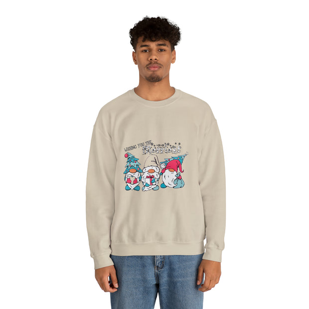 Gnome Christmas Unisex Heavy Blend™ Crewneck Sweatshirt