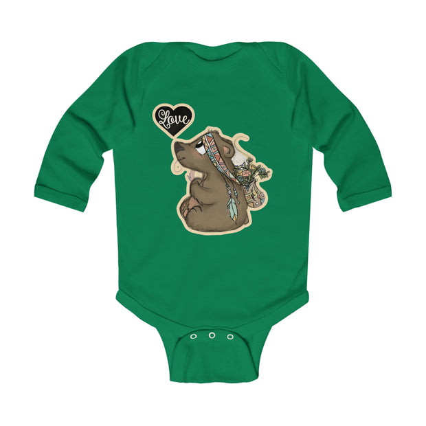Love baby bear Infant Long Sleeve Bodysuit