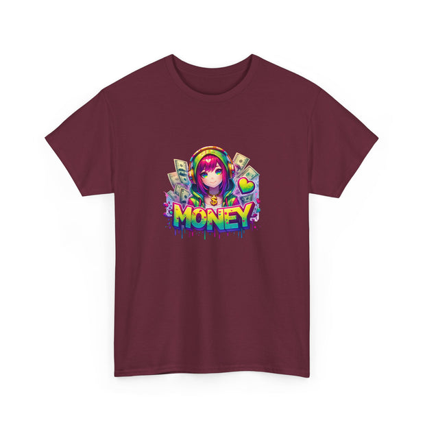 Graffiti Anime Girls Unisex Heavy Cotton Tee