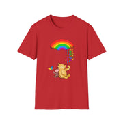 Winnie the Pooh Raining Pride Unisex Softstyle T-Shirt