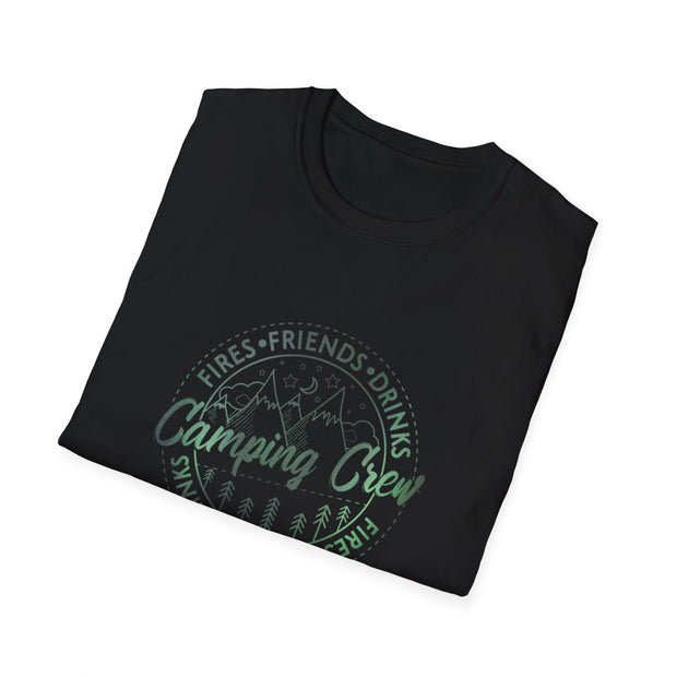 Camping Crew Unisex Softstyle T-Shirt