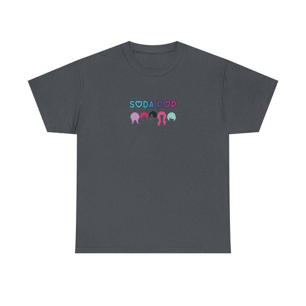 Soda Pop Unisex Heavy Cotton Tee, Casual Wear, Gift for Friends, Fun Summer T-Shirt, Graphic Shirt for Parties, Trendy Everyday Tee