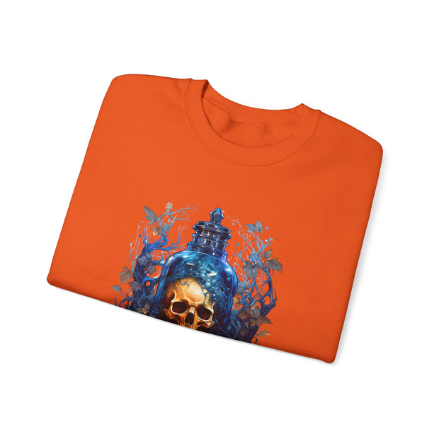 Bottled Skull Unisex Heavy Blend™ Crewneck Sweatshirt