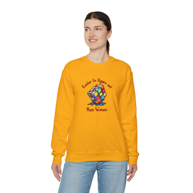 Rubik Cube Unisex Heavy Blend™ Crewneck Sweatshirt