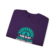Ovarian Cancer Fighting Unisex Heavy Blend™ Crewneck Sweatshirt
