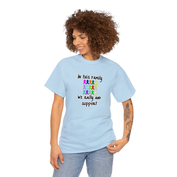Cancer Support Unisex Heavy Cotton Tee
