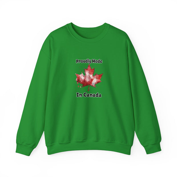 Proudly Made in Canada Unisex Heavy Blend™ Crewneck Sweatshirt