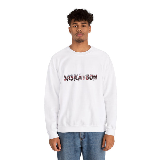 Saskatoon Unisex Heavy Blend™ Crewneck Sweatshirt