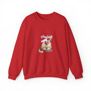 Christmas cat Unisex Heavy Blend™ Crewneck Sweatshirt