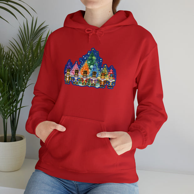 Gnome nutcracker Unisex Heavy Blend™ Hooded Sweatshirt