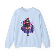 Anime Female Demon Unisex Heavy Blend™ Crewneck Sweatshirt