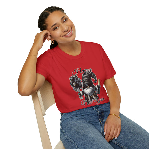 Gnome New Year Unisex Softstyle T-Shirt
