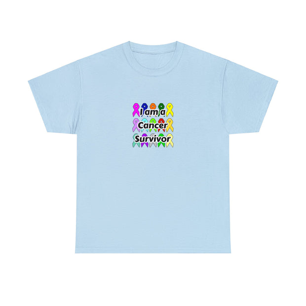 Cancer Survivor Unisex Heavy Cotton Tee