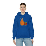Christmas cat Unisex Heavy Blend™ Hooded Sweatshirt
