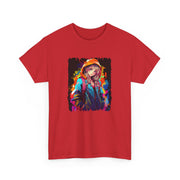 Graffiti Anime Girls Unisex Heavy Cotton Tee