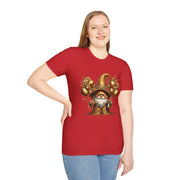 New Year Gnome Unisex Softstyle T-Shirt