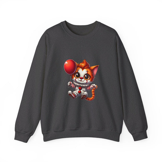 Horror Movie Cats Unisex Heavy Blend™ Crewneck Sweatshirt