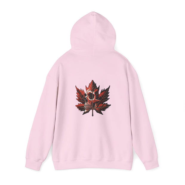 Maple Leaf Skull Unisex Heavy Blend™ Hooded Sweatshirt