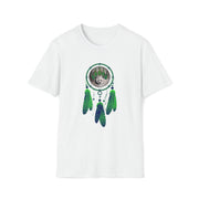 Bear Dream Catcher Unisex Softstyle T-Shirt