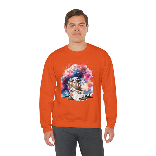 Gnome New Year Unisex Heavy Blend™ Crewneck Sweatshirt