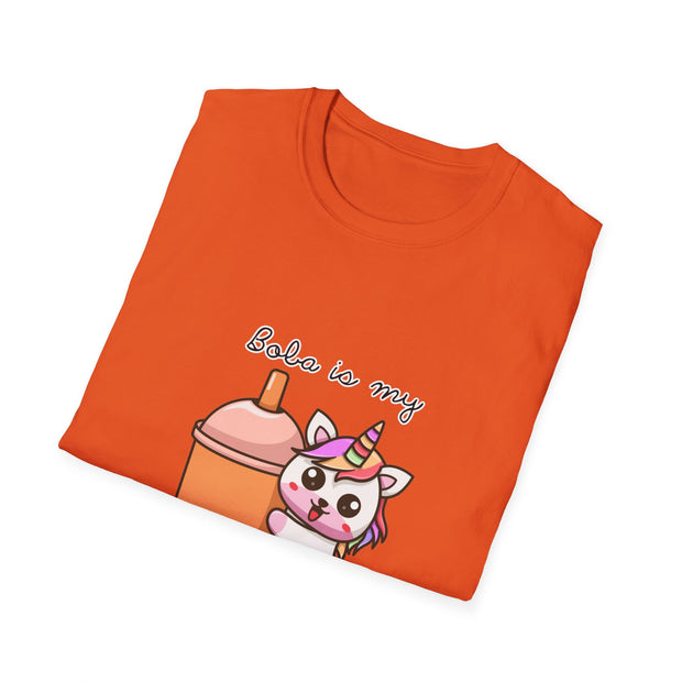 Unicorn Boba Unisex Softstyle T-Shirt