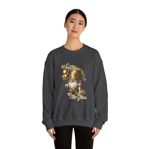 Gnome New Year Unisex Heavy Blend™ Crewneck Sweatshirt