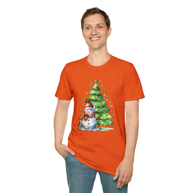 Snowman Unisex Softstyle T-Shirt