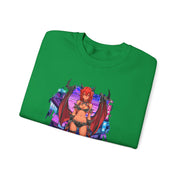 Anime Female Demon Unisex Heavy Blend™ Crewneck Sweatshirt