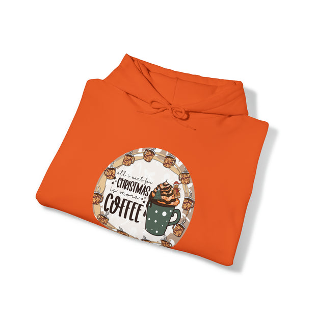 Christmas Coffee Unisex Heavy Blend™ Hooded Sweatshirt
