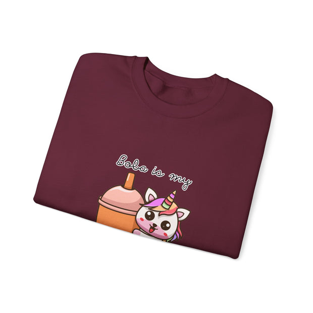 Unicorn Boba Unisex Heavy Blend™ Crewneck Sweatshirt