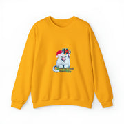 Christmas cat Unisex Heavy Blend™ Crewneck Sweatshirt