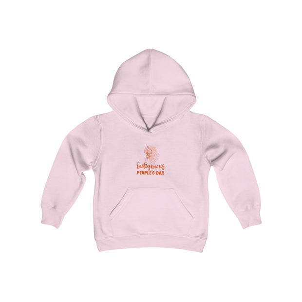 Indigenous Peoples Day Youth Heavy Blend Hooded Sweatshirt