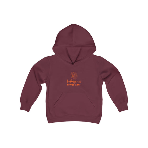 Indigenous Peoples Day Youth Heavy Blend Hooded Sweatshirt
