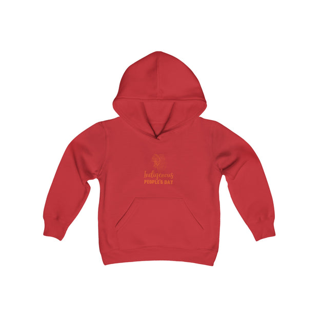 Indigenous Peoples Day Youth Heavy Blend Hooded Sweatshirt