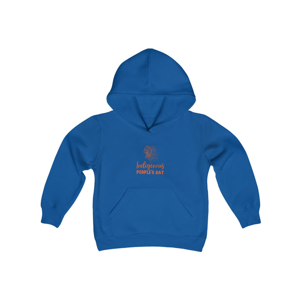 Indigenous Peoples Day Youth Heavy Blend Hooded Sweatshirt