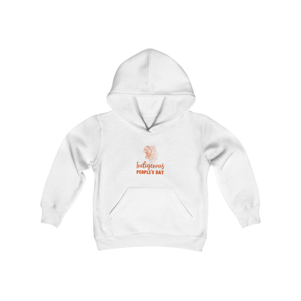 Indigenous Peoples Day Youth Heavy Blend Hooded Sweatshirt