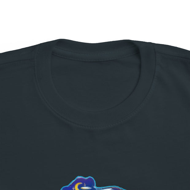 Nighttime bear Toddler's Fine Jersey Tee
