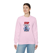 Stop Looking for Trouble Unisex Heavy Blend™ Crewneck Sweatshirt