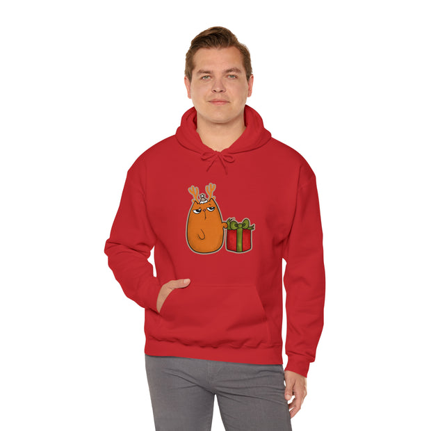 Christmas cat Unisex Heavy Blend™ Hooded Sweatshirt