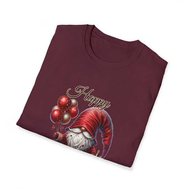 Gnome New Year Unisex Softstyle T-Shirt