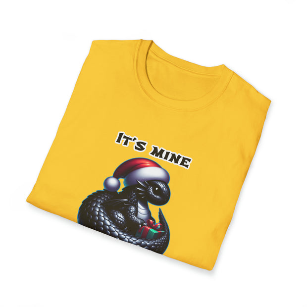 Christmas dragon Unisex Softstyle T-Shirt