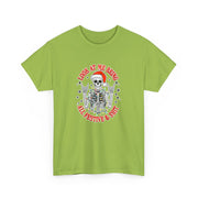 Festive Skeleton Unisex Heavy Cotton Tee