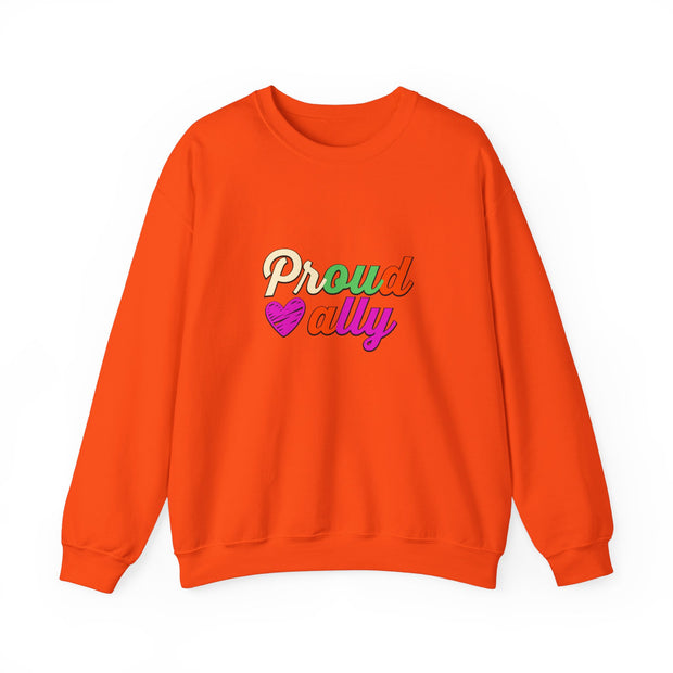 Proud Ally Unisex Heavy Blend™ Crewneck Sweatshirt