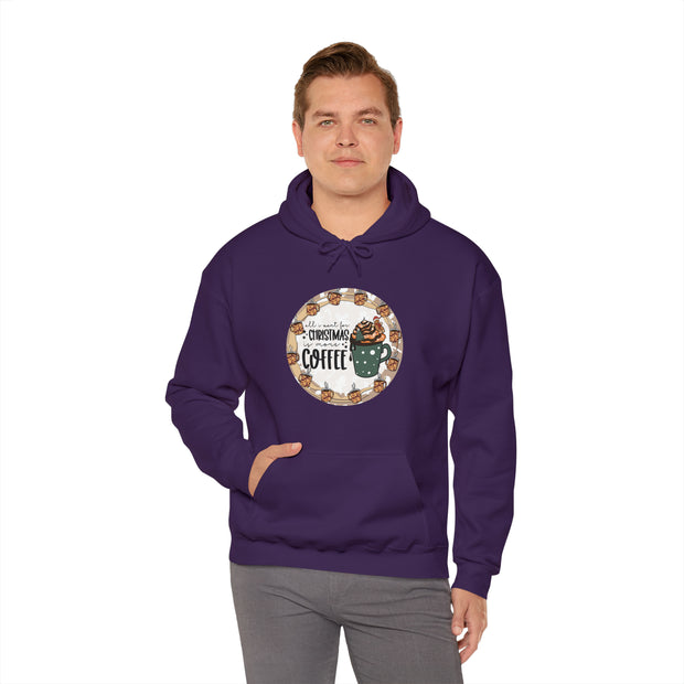 Christmas Coffee Unisex Heavy Blend™ Hooded Sweatshirt