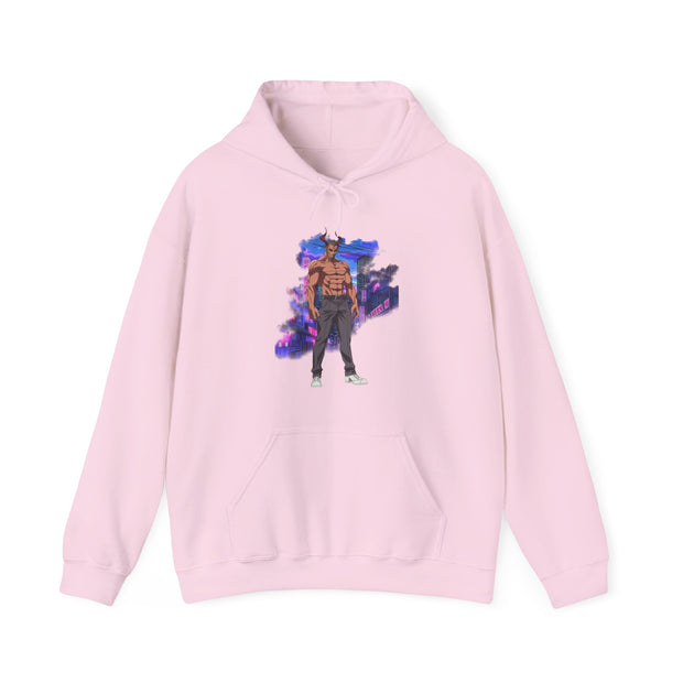 Anime Male Demon Unisex Heavy Blend™ Hooded Sweatshirt